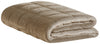 Jeté lesté en sherpa - taupe