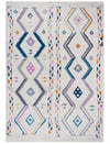 Carpette Lola à motifs de chevrons 5 x 8