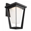 Applique murale Waterbury noire à DEL de 10 W pour l'extérieur