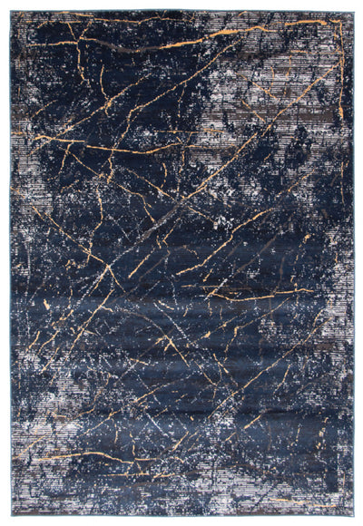Midnight Marble Area Rug - 5'3" x 7'3"