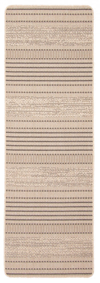 Carpette Wileen brun clair - 2 pi 2 po x 6 pi 7 po