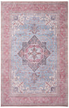 Carpette Ophelia bleue 7 pi 10 po x 10 pi 0 po