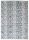 Carpette Kecia bleu marine/crème 3 pi 11 po x 5 pi 11 po