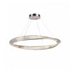 Luminaire suspendu Stella nickel satiné à DEL de 65 W