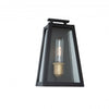 Applique murale moyenne Charleston à 1 ampoule pour l'extérieur