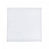 Débarbouillette nattée blanche 12 x 12 - ensemble de 6 serviettes