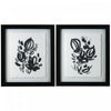 Ensemble de 2 œuvres d’art murales 12 x 14 fleurs de chanvre