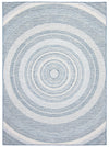 Carpette Neisha Modern bleue 5 pi 3 po x 7 pi 3 po