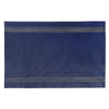 Napperon Mackenzie bleu marine en vinyle - ensemble de 12