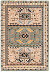 Carpette Quincy bleu sarcelle - 5 pi 3 po x 7 pi 3 po