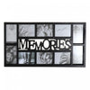 Cadres photo collage noirs - 10 cadres 4 x 6 « Memories »