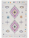 Carpette Lola à motifs de diamants 4 x 6