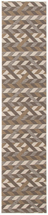 Carpette Bellezza brun foncé 2 pi 2 po x 8 pi 0 po