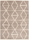 Carpette Anandi gris-ivoire - 3 pi 11 pox 5 pi 7 po