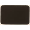 Napperon en plastique noir - ensemble de 12