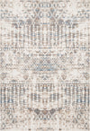 Carpette Shi bleue à motifs marocains 3 x 5