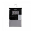 Rideau de douche PEVA gris avec 12 crochets en forme de C 71 x 71