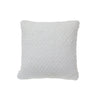 Coussin natté blanc - ensemble de 2 coussins