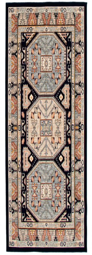 Carpette Quincy bleu marine - 2 pi 8 po x 10 pi 2 po