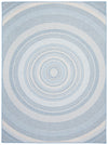 Carpette Neisha Modern bleu clair 6 pi 7 po x 9 pi 6 po