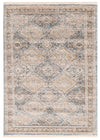 Carpette Leandra taupe/bleue 3 pi 11 po x 5 pi 11 po