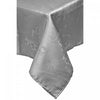 Nappe 60 po x 90 po en LurexMC ornée de rennes argentés