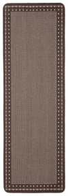 Carpette Clementine chocolat - 2 pi 2 po x 6 pi 7 po