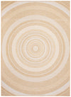 Carpette Neisha Modern dorée 6 pi 7 po x 9 pi 6 po