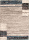 Carpette Aya gris-bleu - 7 pi 10 pox 10 pi 2 po