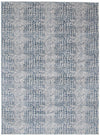 Carpette Kecia bleue/crème 8 pi 0 po x 10 pi 0 po