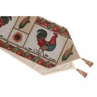 Chemin de table en tapisserie de 36 po au thème « Saison des récoltes » - ensemble de 2