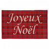 Tapis de plancher décoratif « Joyeux Noël » 18 x 30