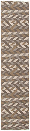 Carpette Bellezza brun foncé 2 pi 2 po x 10 pi 0 po