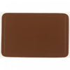 Napperon en plastique chocolat - ensemble de 12
