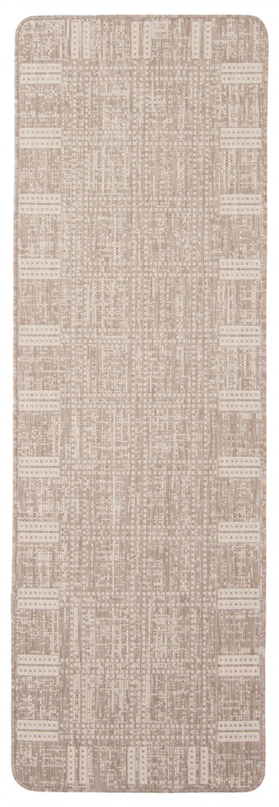 Joni Taupe Area Rug - 2'2" X 6'7"