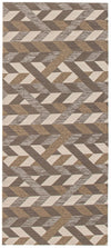 Carpette Bellezza brun foncé 2 pi 2 po x 6 pi 0 po