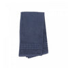 Essuie-main natté bleu marine 16 x 27 - ensemble de 6 serviettes