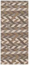 Carpette Bellezza brun foncé 2 pi 2 po x 5 pi 0 po - Ensemble de 2