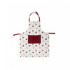 Tablier 28 po x 34 po en coton orné de poules à la ferme - ensemble de 2