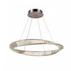Luminaire suspendu Stella nickel satiné à DEL de 50 W