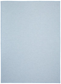 Carpette Neisha Diamond bleu clair 6 pi 7 po x 9 pi 6 po