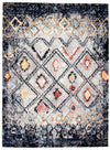 Carpette Makondo Classic bleu - 6 pi 7 pox 9 pi 6 po