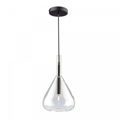 Conic 1-Light Black Pendant