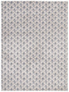 Carpette Ranger grise/bleue 5 pi 3 po x 7 pi 3 po