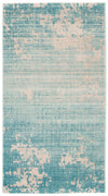 Carpette Janaki bleu sarcelle 2 pi 8 po x 4 pi 11 po
