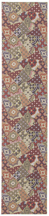 Carpette Bellezza rougevert 2 pi 2 po x 16 pi 0 po