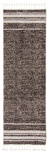 Carpette Vera Earth taupenoire - 2 pi 7 po x 8 pi 4 po