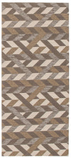 Carpette Bellezza brun foncé 2 pi 2 po x 4 pi 0 po - Ensemble de 2