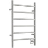 Porte-serviettes chauffant électrique Comfort d’Ancona 6 barres, câblé et branché - AN-5307