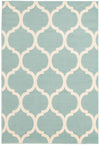 Carpette Aliya turquoise 5 pi 3 po x 7 pi 7 po